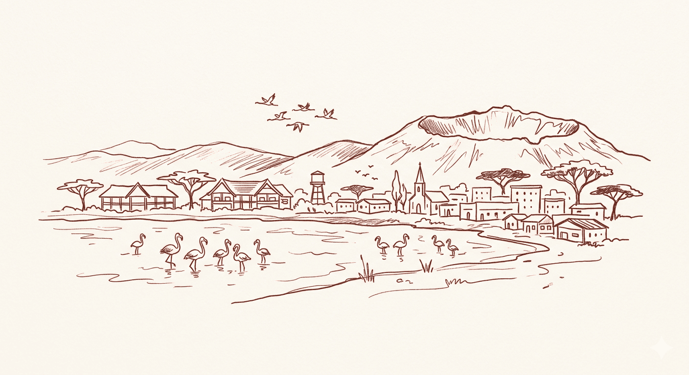 City skyline illustration
